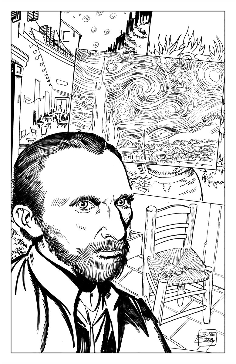 Jose_Delbo's tweet photo. "𝗧𝗵𝗲 𝗠𝗮𝘀𝘁𝗲𝗿𝘀" collection 1/1 and 5/5 auctions of José's pieces depicting Cézanne and Van Gogh is live now!   

Bidding closes tomorrow at 3PM ET and 4PM ET, respectively.  

Check out the pieces here:  

Paul Cézanne: https://t.co/q0wJqkRlav

Vincent van Gogh: https://t.co/FztytyruID