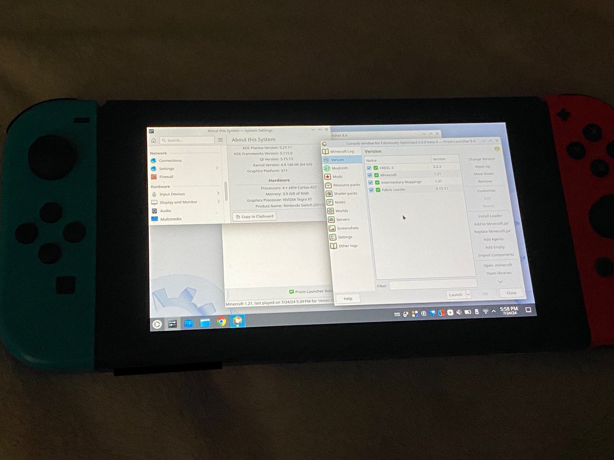 finally the switch has video games