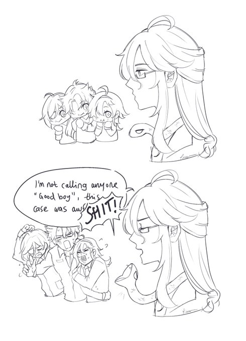 No doctor's approval   #GenshinImpact #Baizhu #Heizou #Wriothesley #Kaeya