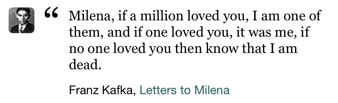 IT WAS KAFKA?? I THOUGHT IT WAS A STAN TWITTER THING