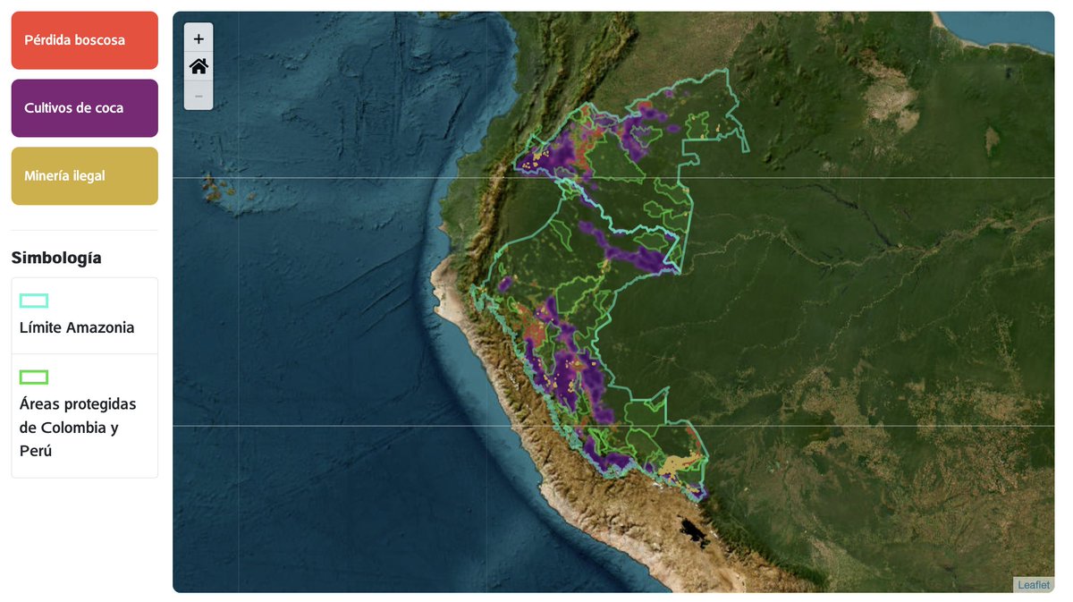 Alexa Velez (@alexavz) on Twitter photo En los últimos meses, <a href="/MongabayLatam/">Mongabay Latam</a> intentó unir las piezas para armar el panorama de la ilegalidad que afecta a las áreas protegidas amazónicas de Colombia y Perú. Ver la fotografía completa, asusta
es.mongabay.com/2024/07/devast… En los últimos meses, <a href="/MongabayLatam/">Mongabay Latam</a> intentó unir las piezas para armar el panorama de la ilegalidad que afecta a las áreas protegidas amazónicas de Colombia y Perú. Ver la fotografía completa, asusta
es.mongabay.com/2024/07/devast…