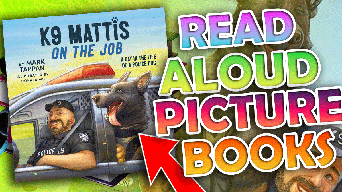 readingdenwshen's tweet photo. Mattis the K9 police dog, takes on the daily life of fighting crime and helping people with his partner. But what is Mattis' favorite thing to  do you ask? Follow along with me as we learn about all the tricks this  incredible dog and can do! #readaloud
https://t.co/SvwjaaW8qH https://t.co/VhKChnQmxV