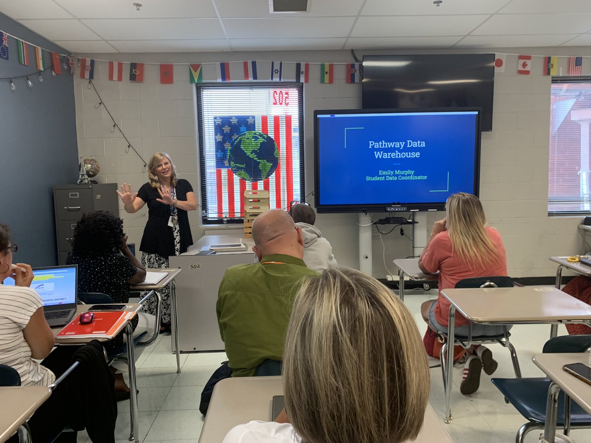 Full day of Professional Development at Creek Wood High School for our CTE staff, as well as all the secondary staff across the county. Many breakout sessions filled with great learning discussions and exciting plans to make this upcoming school year one of the best yet!