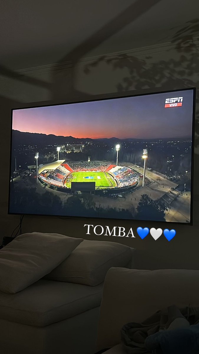 Vamos tomba, alentando siempre💙🤍💙 <a href="/ClubGodoyCruz/">Club Godoy Cruz</a>