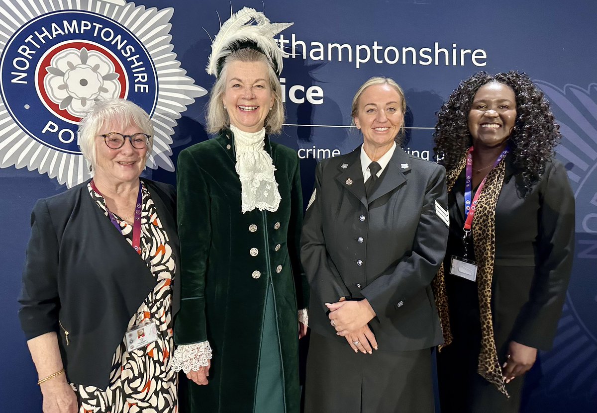 At tonight’s <a href="/NorthantsPolice/">Northants Police</a> Long Service Awards it was great to meet new <a href="/HighSheriffNN/">The High Sheriff of Northamptonshire</a> and <a href="/NorthantsOPFCC/">NorthantsOPFCC</a> new Dep PFCC and to explain role and work  of <a href="/NorthantsPolFed/">Northants PolFed</a>.