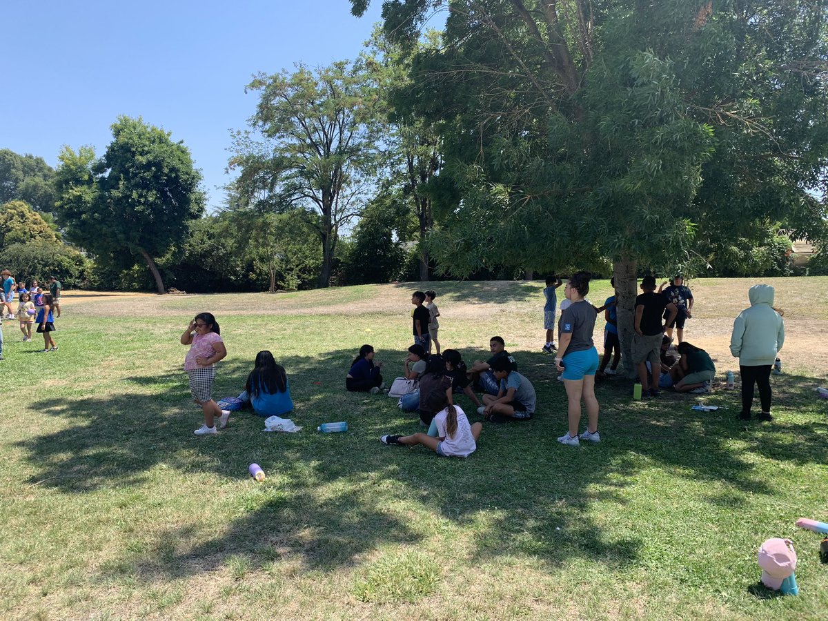 Not to be outdone by their cross-town cohort, the Recreation Sensation summer program at Lincoln Elementary enjoyed a spirited 6-team dodgeball tournament this afternoon! #SRCSHearts&amp;Minds