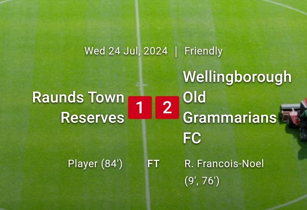A good &amp; comfortable performance &amp; result for our 1st game since last season, very good defensively &amp; some great attacking link up play, new signings in all areas fitted in well &amp; looked like they'd played for years in the team, the goal conceded was from tiredness &amp; late changes