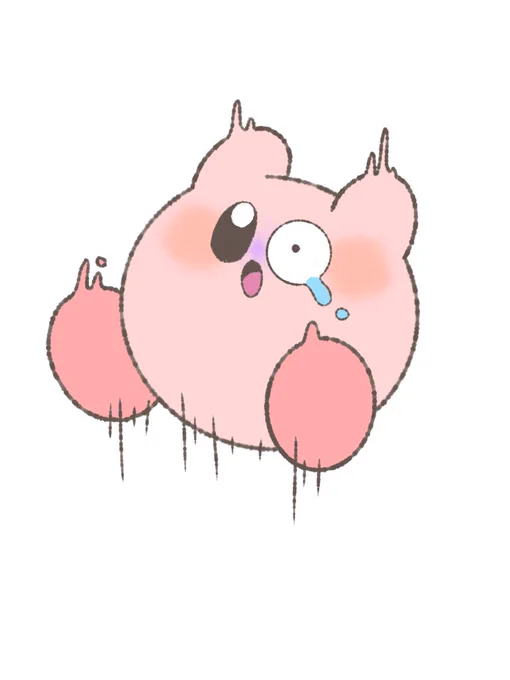 ドヒャーーーッッッ!!!  #1日1低画質カービィ