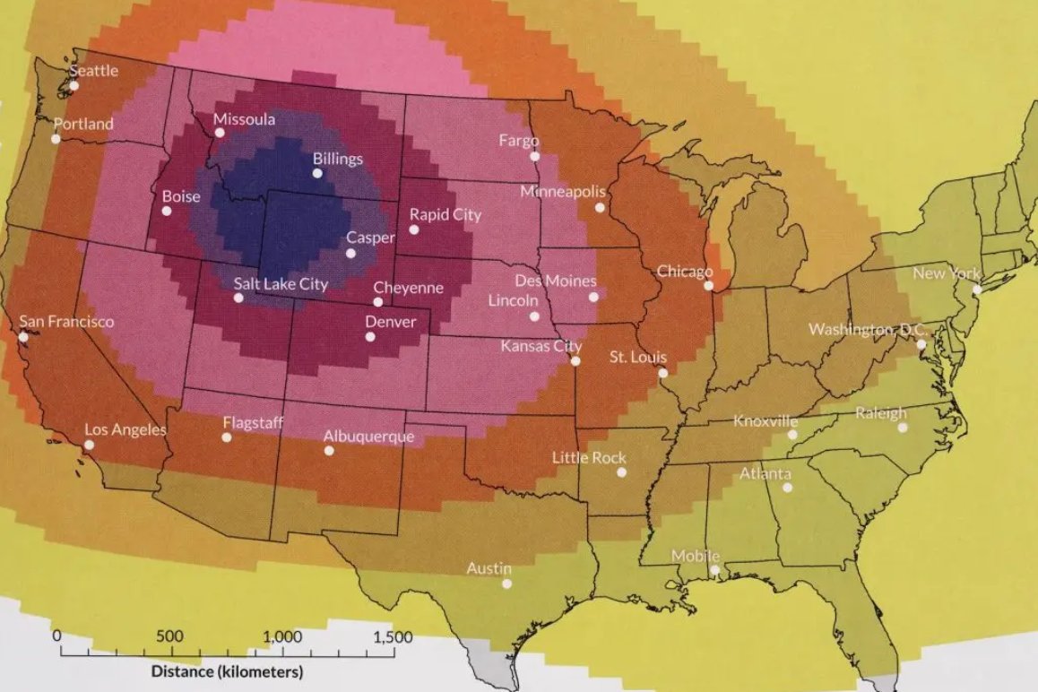 Occidentaljihad's tweet photo. Not to be alarmist, but... #yellowstonevolcano https://t.co/6yJfIFwmlU