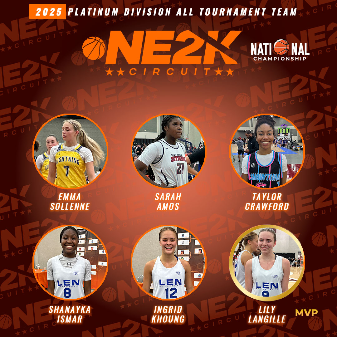 NE2KHoops's tweet photo. NE2K, National Championship, 2025 Platinum Division All-Tournament Team and MVP! @dmelious @AlSoStarz_2025 #LBA @BounceNation_Fbc https://t.co/0iD36AODz9