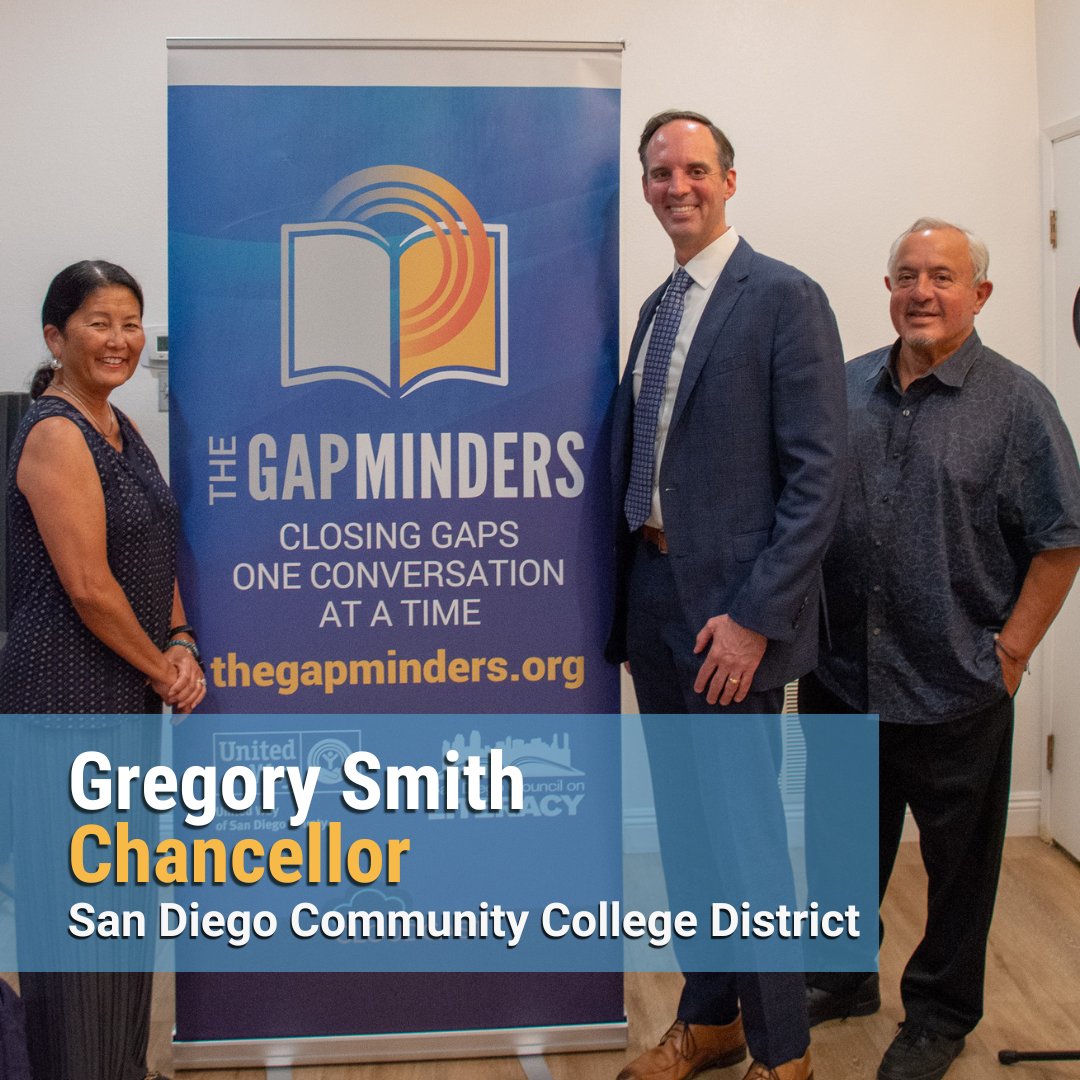 This week on The Gap Minders, we chat with Gregory Smith, Chancellor of the San Diego Community College District (SDCCD). Leading one of the nation’s largest community college districts, Gregory is committed to providing free and affordable education for all San Diegans.