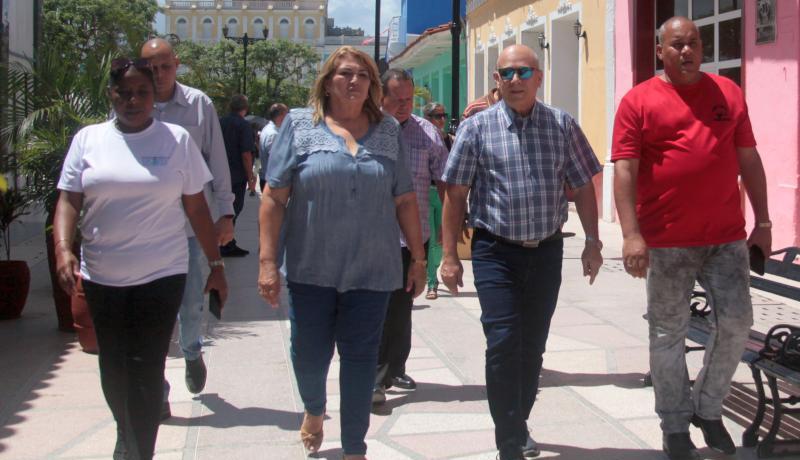 . #SanctiSpíritusEn26  se ha destacado a la hora de enfrentar las dificultades y superarlas. Reconoció aquí Roberto Morales Ojeda,  miembro del Buró Político y secretario de Organización del Comité  Central del Partido, al término de un recorrido por algunas obras  terminadas.
