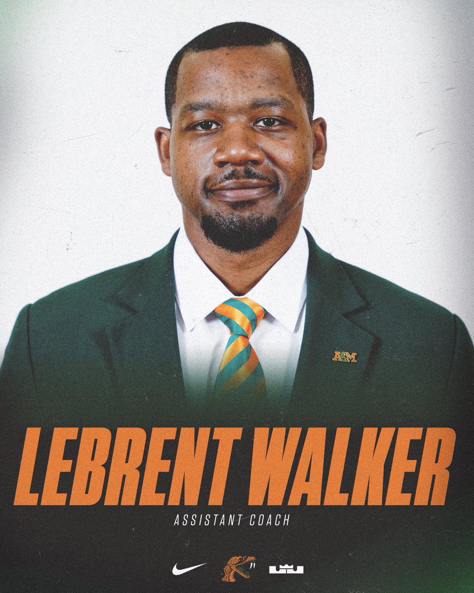 FAMU_MBB's tweet image. Welcome to the Highest of Seven Hills!

Coach Walker  joins the Rattlers staff after spending last season at Arizona Compass Prep.

📰 bit.ly/4dfTXAe

#FAMU | #FAMUly | #Rattlers | #FangsUp 🐍