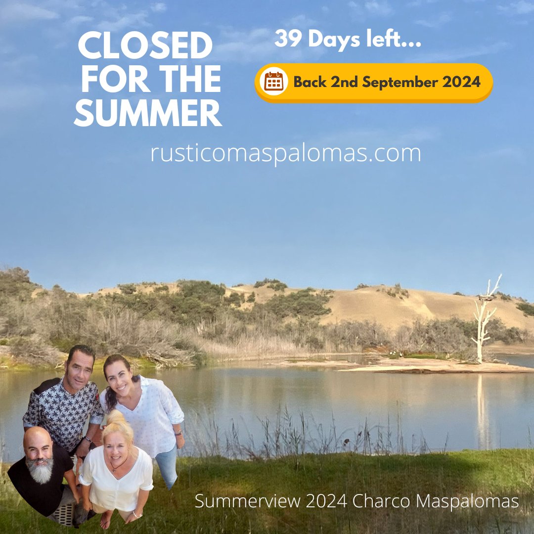 RusticoTapas's tweet image. #summerbreak #countdown