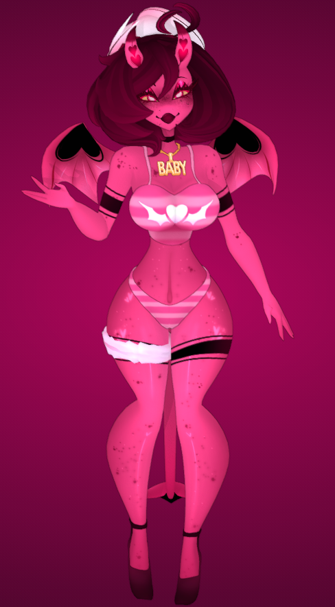 Strelitzia21_'s tweet photo. 🩷 New #3DModel Of my OC Charlyne ! 🤍

(Private/Personal model w DexProtect) https://t.co/w6ql21xIYW