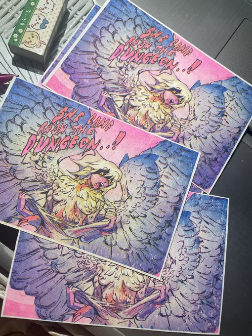 Good heavens. Thank you guys for all the love on this print I'm super excited to print it again (but cleaned up and larger!) until then some of these mini prints are up on my ETSY RIGHT NOW!! YIPPE!