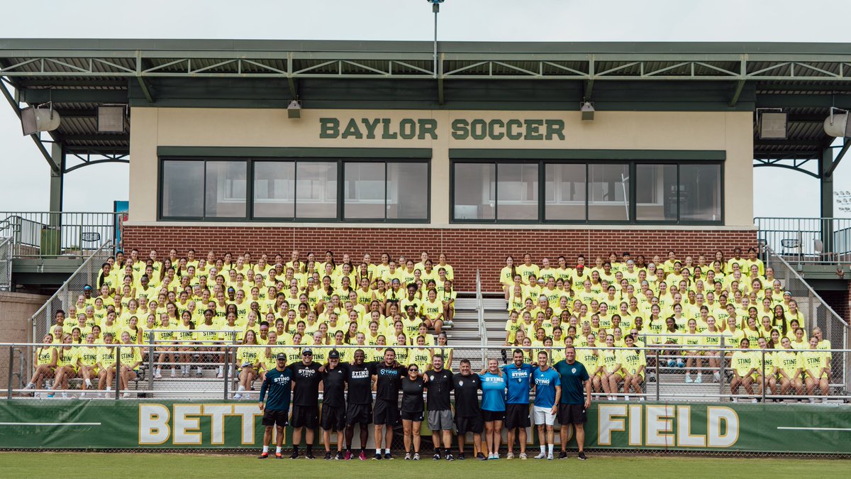 ECNL PRE-SEASON CAMP AT <a href="/BaylorFutbol/">Baylor Soccer</a> DAY 1 📸💙⚽️

#wearesting #braveboldone