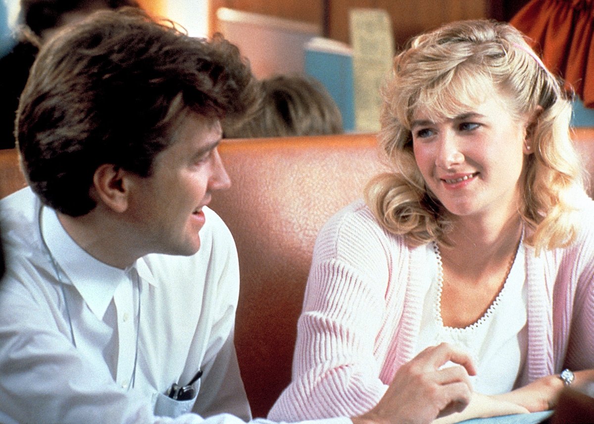 Laura Dern dropped out of college because UCLA would not allow her to take a leave of absence to film "Blue Velvet."

She gave David Lynch's script to the head of the film department in order to convince him, but he fired back at her: “First of all, if you make this choice, you