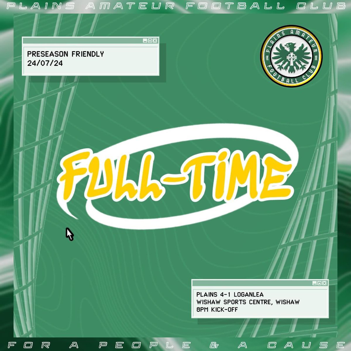 Plains AFC tweet media