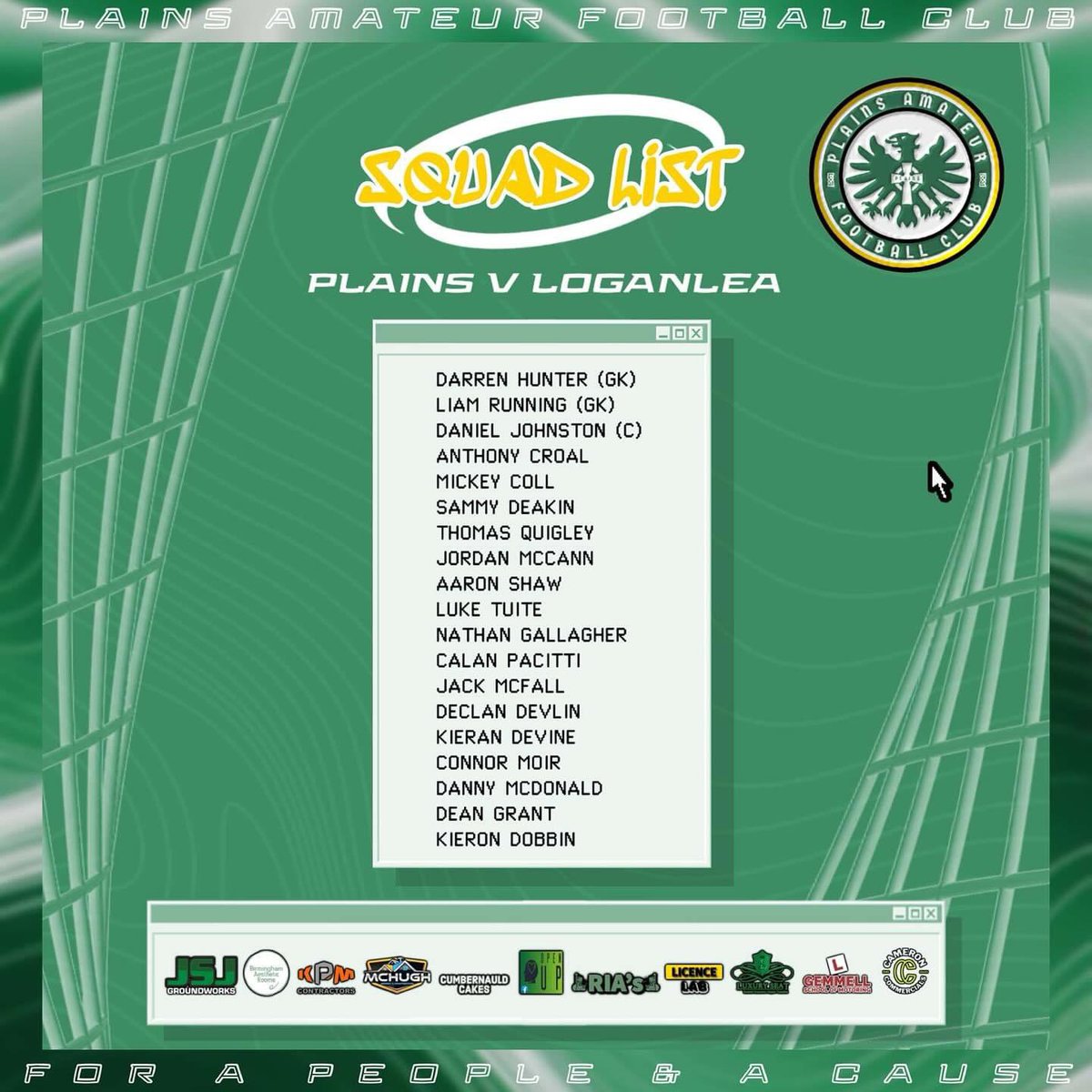 Plains AFC tweet media