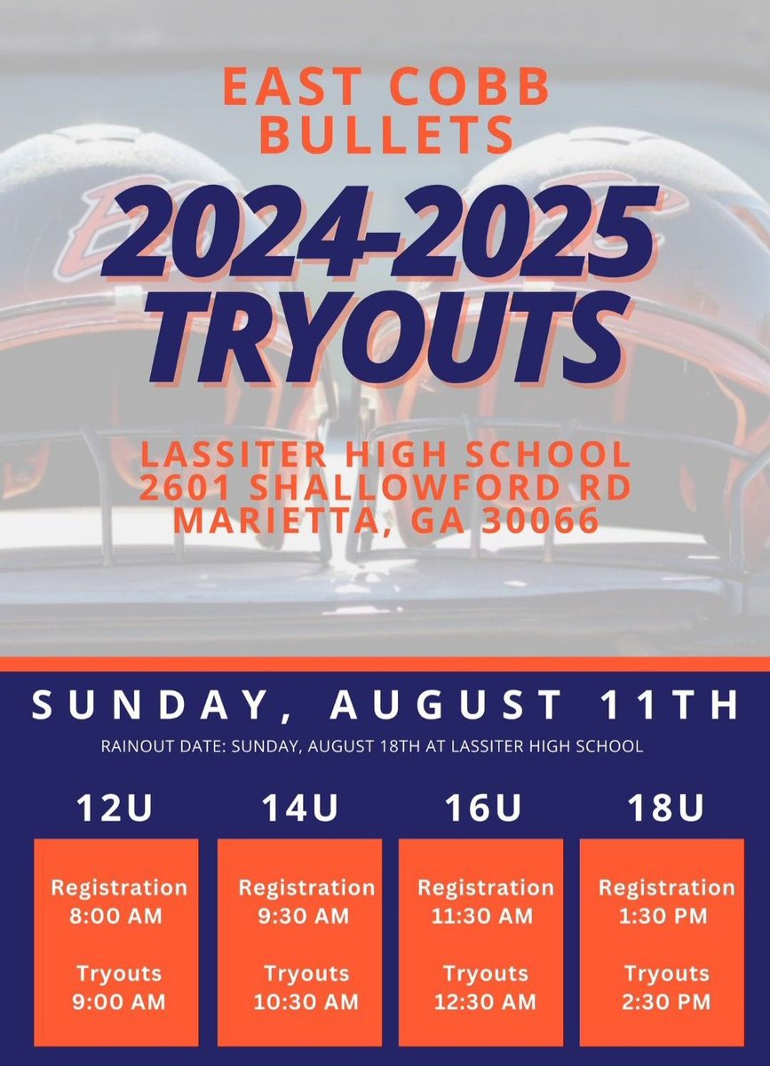 Come be a Bullet! <a href="/EastCobbBullets/">EC Bullets Fastpitch</a>