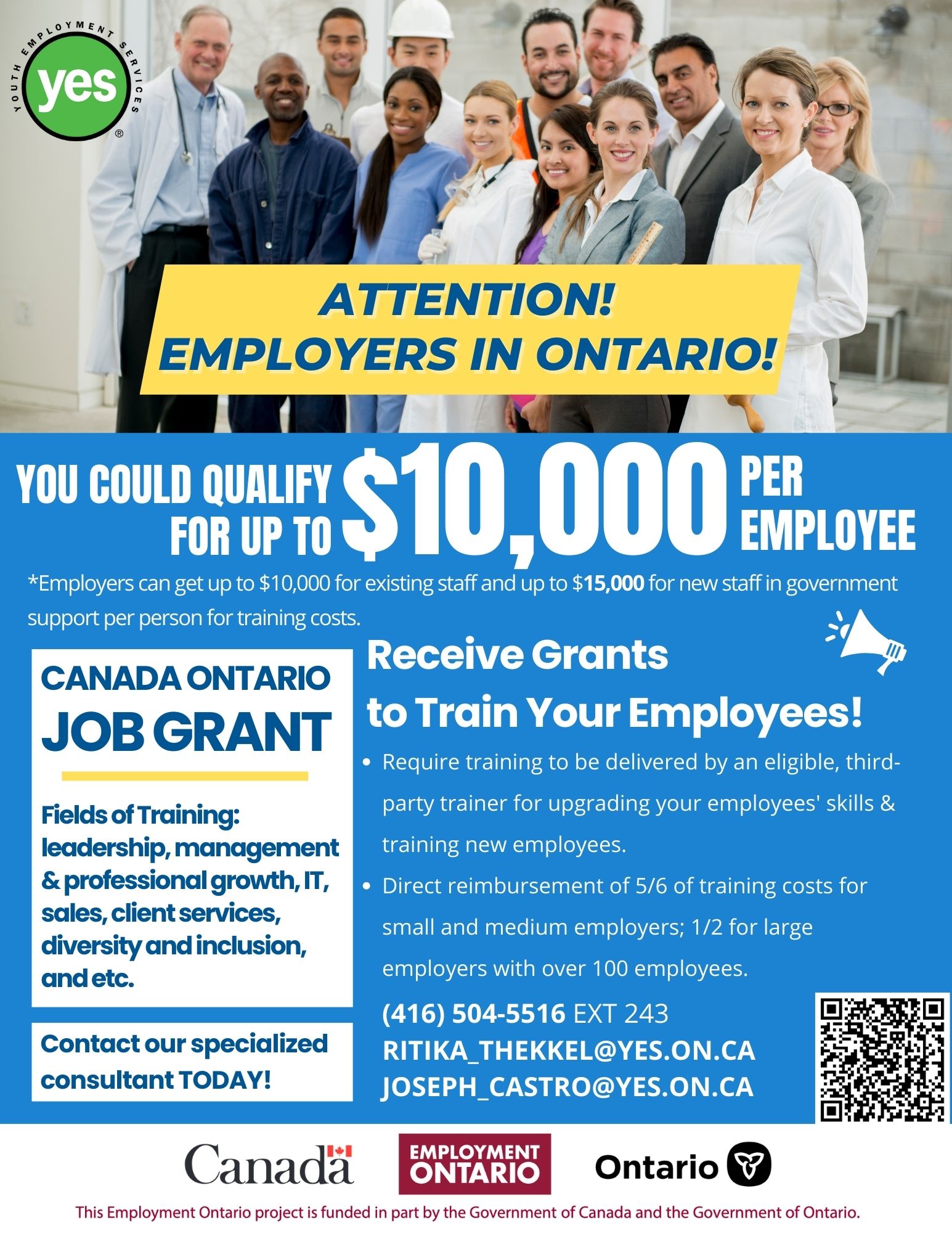 Youth Employment Services YES on X: &ldquo;🎉 Attention, employers! The 