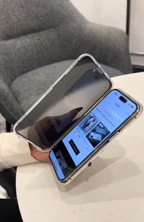 ComplementoIdea's tweet image. Antiespia Funda iPhone con Protector Pantalla Cristal Templado Antigolpe... youtu.be/68sisSw_Dco?si… Estoy tan feliz de haberlo conseguido🤩🤩#fundadeprivacidad #accesoriostelefonos #Samsung #fundasparaiphone #iphone #privacidad #carcasadetelefono #cristaldeprivacidad