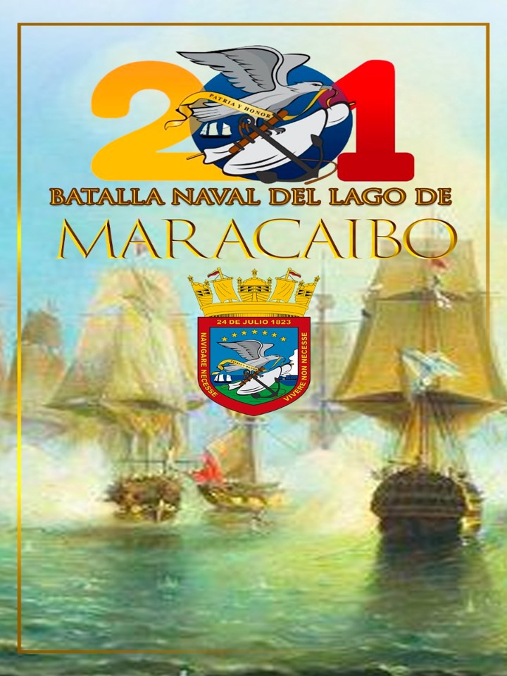 El VA Gustavo Rojas Hernández <a href="/ab_dnapes1/">ab_dnapes1</a> y su dotación, felicitan a las damas y hombres de mar que celebran el 201 Aniversario de la Batalla Naval del Lago de Maracaibo. Garantes de la salvaguarda de los espacios acuáticos de la Patria. ¡Siempre Avante Valientes Marinos!.
