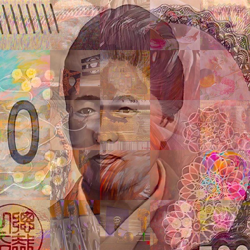 This is my artistic interpretation of the portrait of TSUDA Umeko from the new Japanese 10,000 Yen note