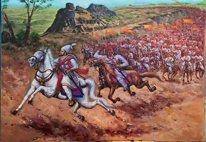 VertigoWarrior's tweet photo. 4. Chhatrapati Shivaji Maharaj  was a master proponent of the Guerrilla warfare https://t.co/FeybgysBqu