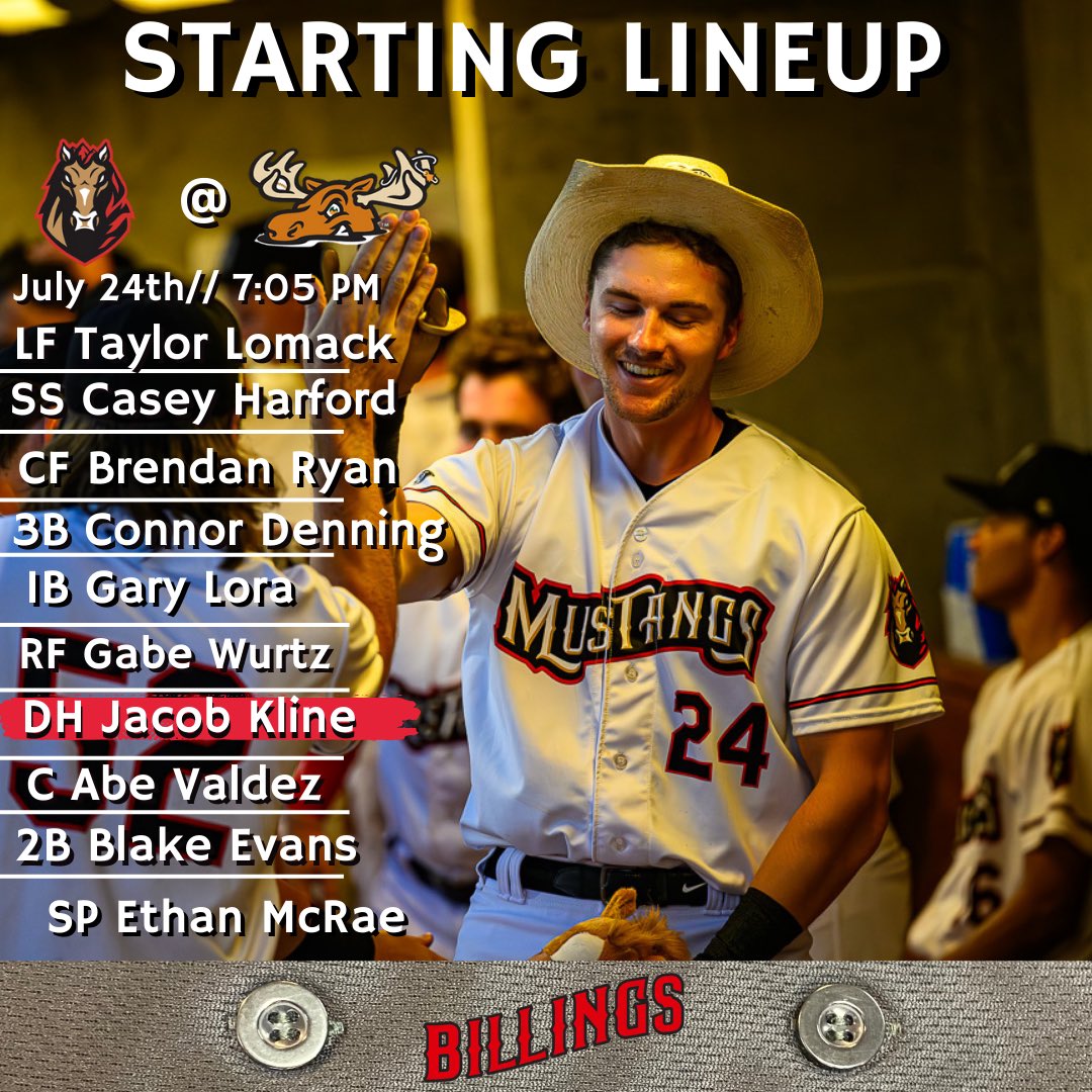 T-minus 2 hours until first pitch in Missoula!🤠

📻: <a href="/espn910/">ESPN910</a> 
📺: @FloBaseball