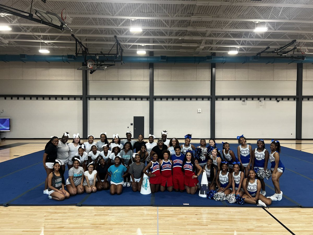 Great week at camp for Charger Cheer! 
Congrats to All American Chargers Kayden and Kountess! 
Charger Cheer brought home the Herkie Spirit Award, Top Team Cheer Award, Superior ribbons for Cheer and Band Chant, and Excellent ribbons for Chant. Thank you NCA and good job ladies!