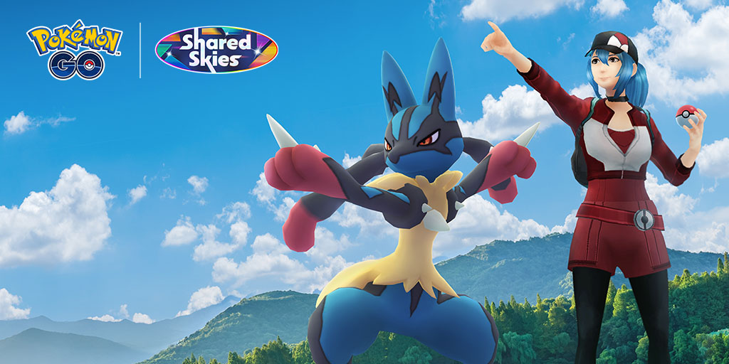 PokemonGoApp's tweet photo. #PokemonGO’s Mega Lucario Raid Day is almost here! ✨💫

Snag a Raid Day ticket for bonuses — plus, if you buy it on the web store, you’ll get early access to the Lucario Mask avatar item! 🤩

https://t.co/FiYlIj3Ttn https://t.co/e4cBqWN87R