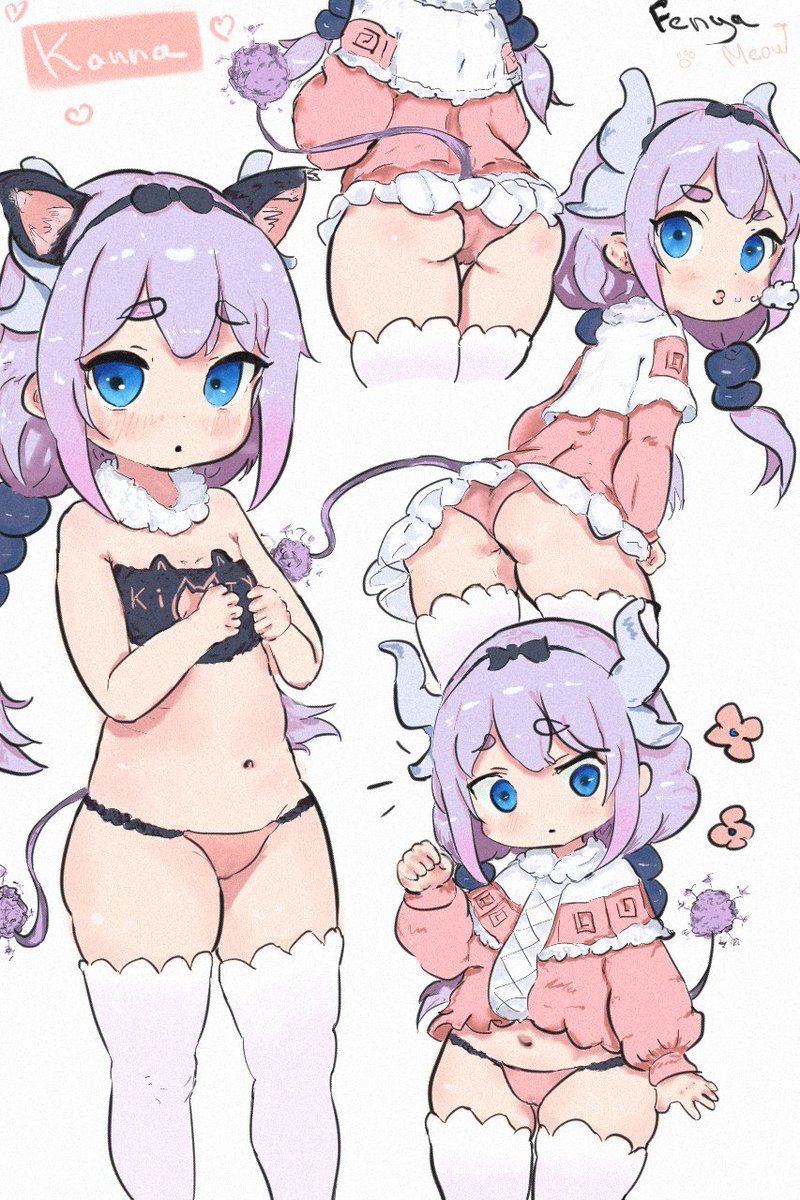 Fenya_Meoww's tweet photo. Here comes the first warm and cuddly art ʕ ᵔᴥᵔ ʔ I love this cutie \(≧▽≦)/ Coming soon nsfw version of this art (─‿‿─)
#tummy #buttbooty #lolicongirl #kannakamui #kanna_kamui #catgirl #fanart #cartoon #dragongirl #animegirl #cutekawaii #art https://t.co/UKmZMqNUhK