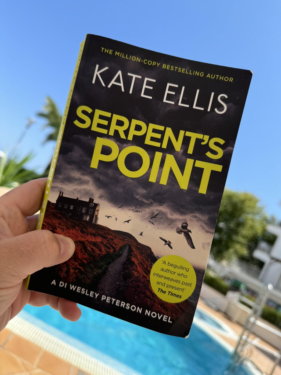 MattSPeet's tweet photo. #Book31 #Booksin2024 #HolsRead A house-sitter investigating missing persons is strangled at Serpent's Point. DI Wesley Peterson and archaeologist Neil Watson uncover dark secrets, including a skeleton. What deadly mysteries lie within? #Mystery #Thriller #Crime @kateellisauthor https://t.co/lje6zQ0kcv