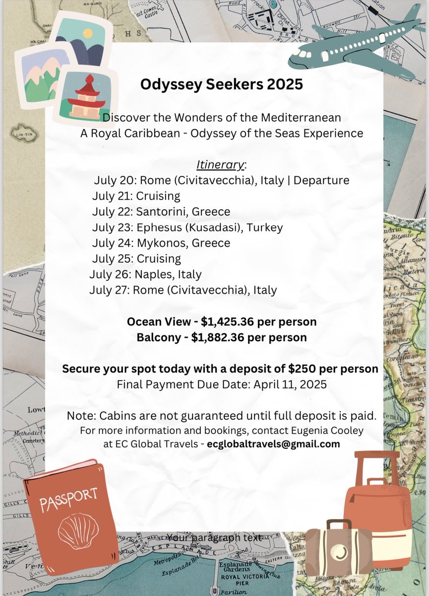 Let’s cruise together!