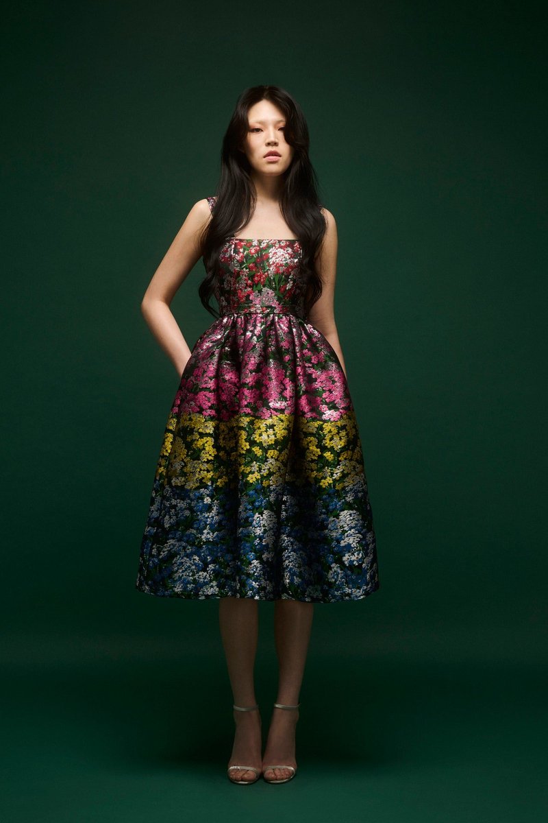 hoodcouturemag's tweet photo. Mary Katrantzou Spring 2024. https://t.co/tQDVbYGcDh