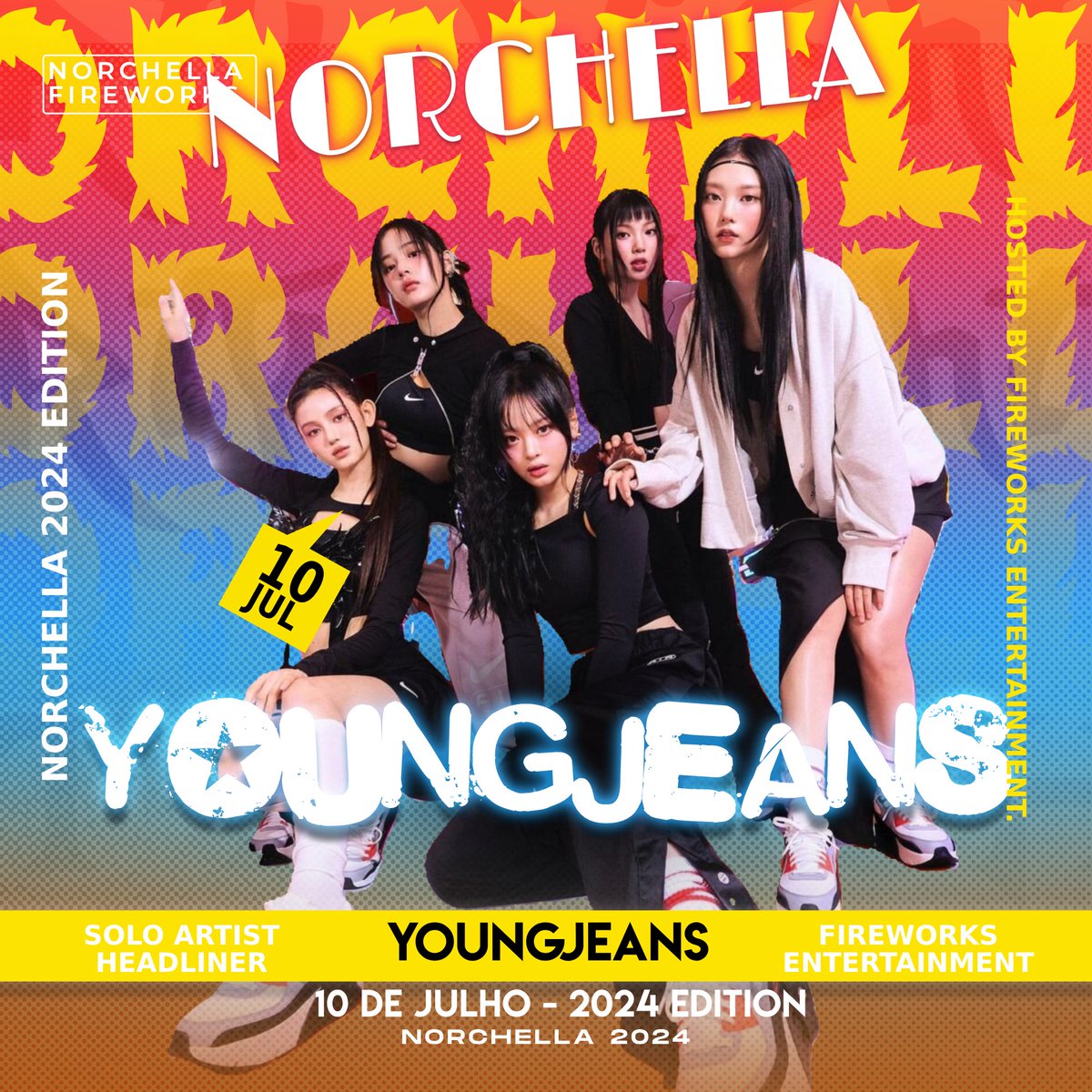 NORCHELLA · OFFICIAL ANNOUNCEMENT
﹕☆𝄞⨾𓍢ִ໋🎧ྀི
𝄞⨾𓍢ִ໋ NOME: YoungJeans (<a href="/YoungerJeans/">YoungJeans</a>)
♪ ༘⋆ BLOCO: 2
˚˖♬୭ ARTISTA REGULAR
