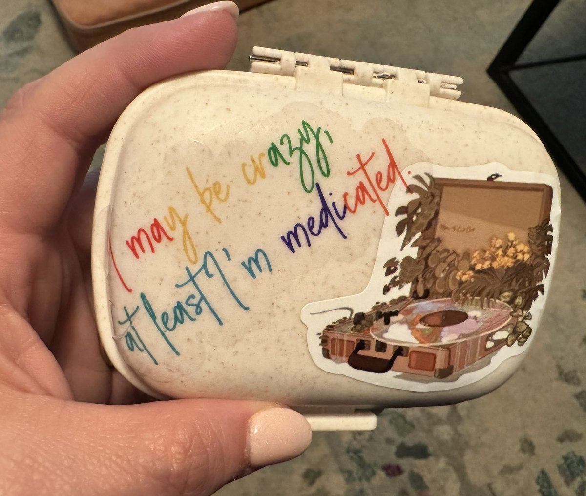 Kate8211's tweet image. Travel meds got an upgrade. 😉 @LoudenSwain1 #Medicated