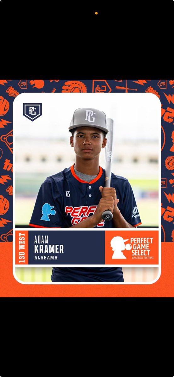 TgDbacks's tweet photo. π¨π¨CONGRATS to our very Adam Kramer on being selected to the 13U PG Select Fest Among the best 13U players in the country. This dudes ceiling is through the roof. Congrats dude #DbacksDude #TGDbacks https://t.co/obt2fvxyby