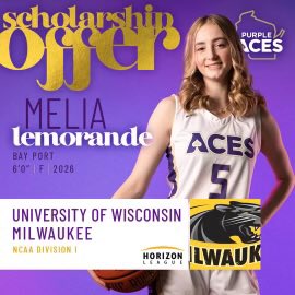 Melia Lemorande (@lemorandemelia) on Twitter photo After a talk with Coach Kyle, I am very happy to announce that I have received a scholarship offer from UW Milwaukee women’s Basketball! Thank you so much <a href="/KyleRechlicz/">Kyle Rechlicz</a> and <a href="/MKE_WBB/">Milwaukee Women's Basketball</a> for believing in me! <a href="/PurpleAcesWI/">Purple Aces</a> After a talk with Coach Kyle, I am very happy to announce that I have received a scholarship offer from UW Milwaukee women’s Basketball! Thank you so much <a href="/KyleRechlicz/">Kyle Rechlicz</a> and <a href="/MKE_WBB/">Milwaukee Women's Basketball</a> for believing in me! <a href="/PurpleAcesWI/">Purple Aces</a>