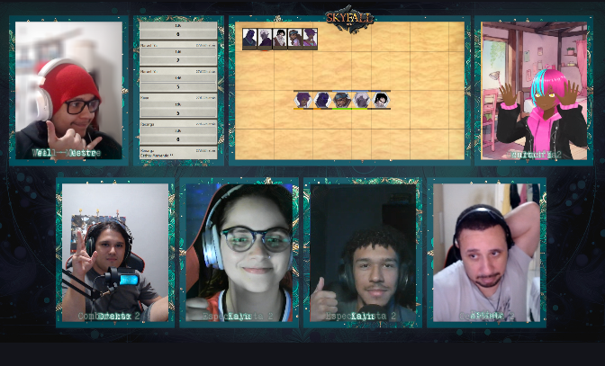 Estamos ao vivo com o episodio 7 da nossa serie Arcstar, uma campanha de #SkyfallRPG sobre uma renomada Guilda que caça profundos.

Com um elenco maravilhindo!
<a href="/Phautarquia/">Jusgador de RPG</a>
<a href="/_cacamitt/">Cams</a>
<a href="/KemurChan/">Kemur-chan | Vtuber e Mestre de RPG</a>
<a href="/arthur_c36/">Ac |-/</a>
<a href="/Detona450/">Detonador</a>

Link ⬇️⬇️