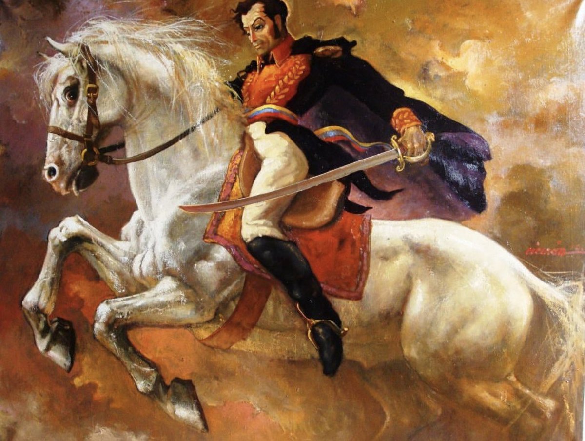 Feliz cumpleaños padre libertador hoy tu fuego 🔥 sagrado sigue intacto en todos los patriotas q amamos y defendemos a esta patria. Aqui nadie se rinde. Q viva Bolívar 🇻🇪🇻🇪🇻🇪