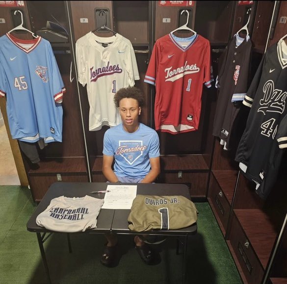Congratulations, Miguel Angel Quiros, on signing with Talladega College Baseball #SEC #NextLevelCats