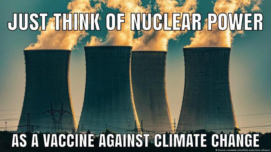 WallStreetMav's tweet photo. It's all about setting the right frame 👇

The fake environmentalists fight against nuclear power, because their real goal is communism and nuclear power undercuts their ridiculous narrative.

Nuclear power solves too many problems for them to ever allow it. https://t.co/svLqybFJl1