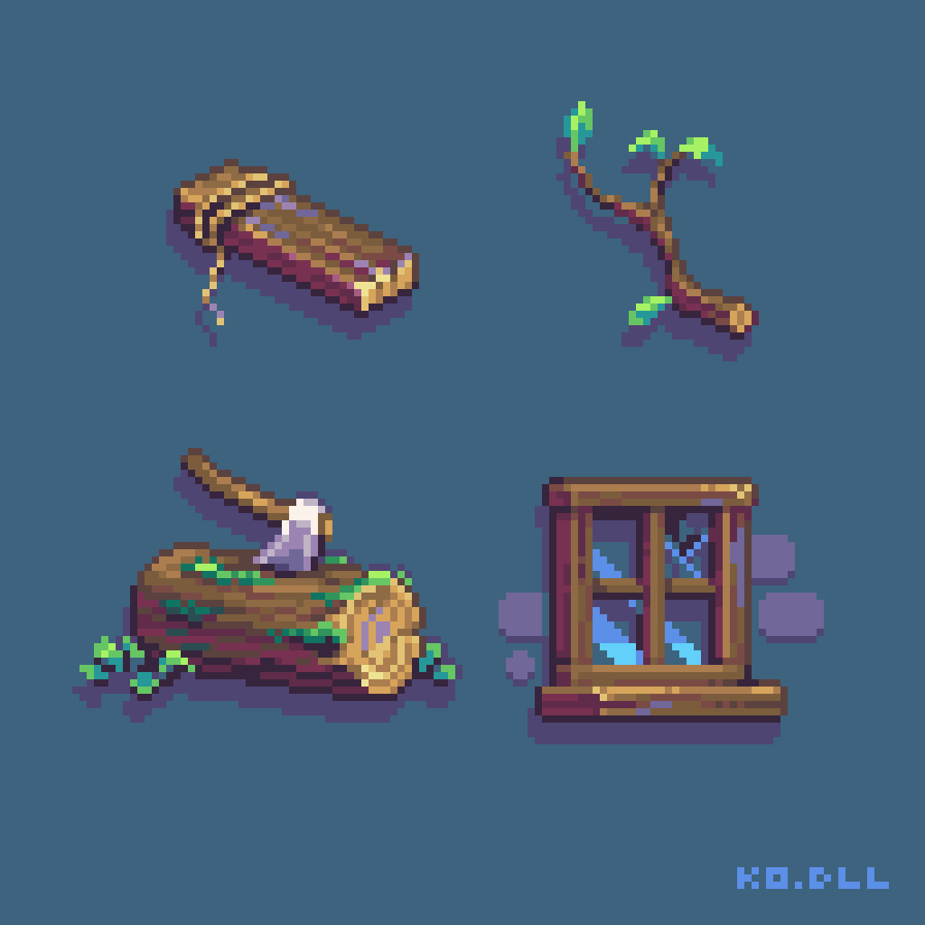 ko_dll's tweet photo. A #set of #WoodSamples.
Made for @Pixel_Dailies #pixel_dailies #pixelart #γγγη΅΅ https://t.co/UL6zBFEcat