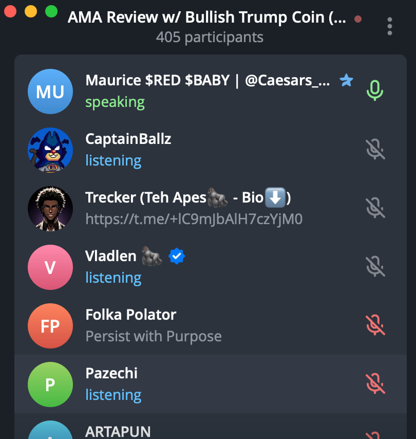 The AMA with <a href="/CaesarsCalls/">David Grokenshtein</a> went smoothly, an amazing AMA with a bullish conversation on various topics. Thank you for Holding one for us and our community - our journey continues onwards!