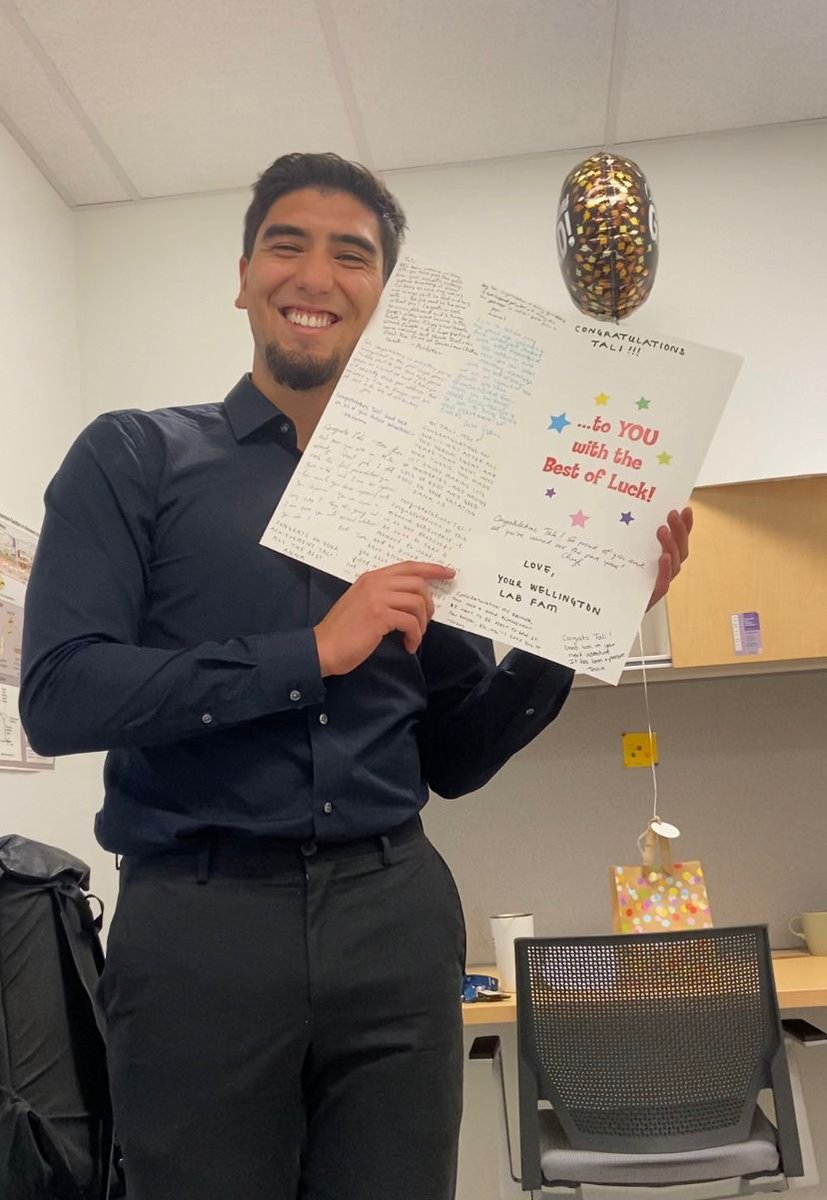 WellingtonUBC's tweet photo. Congrats to our latest MSc graduate Tali Romero who successfully defended his thesis this week looking at neurological biomarkers in congenital heart disease! https://t.co/3ldRea1znd