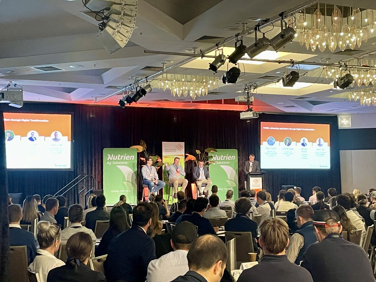 InnovGeneration's tweet photo. Kicking off Day 2 #IG24 with a great discussion around big data, AI, role of technology and barriers to adoption of data.
“Technology is amazing, it can be used for good and bad” Jerome LaRay InFarm
@GrainGrowersLtd https://t.co/60Td8cUeOi