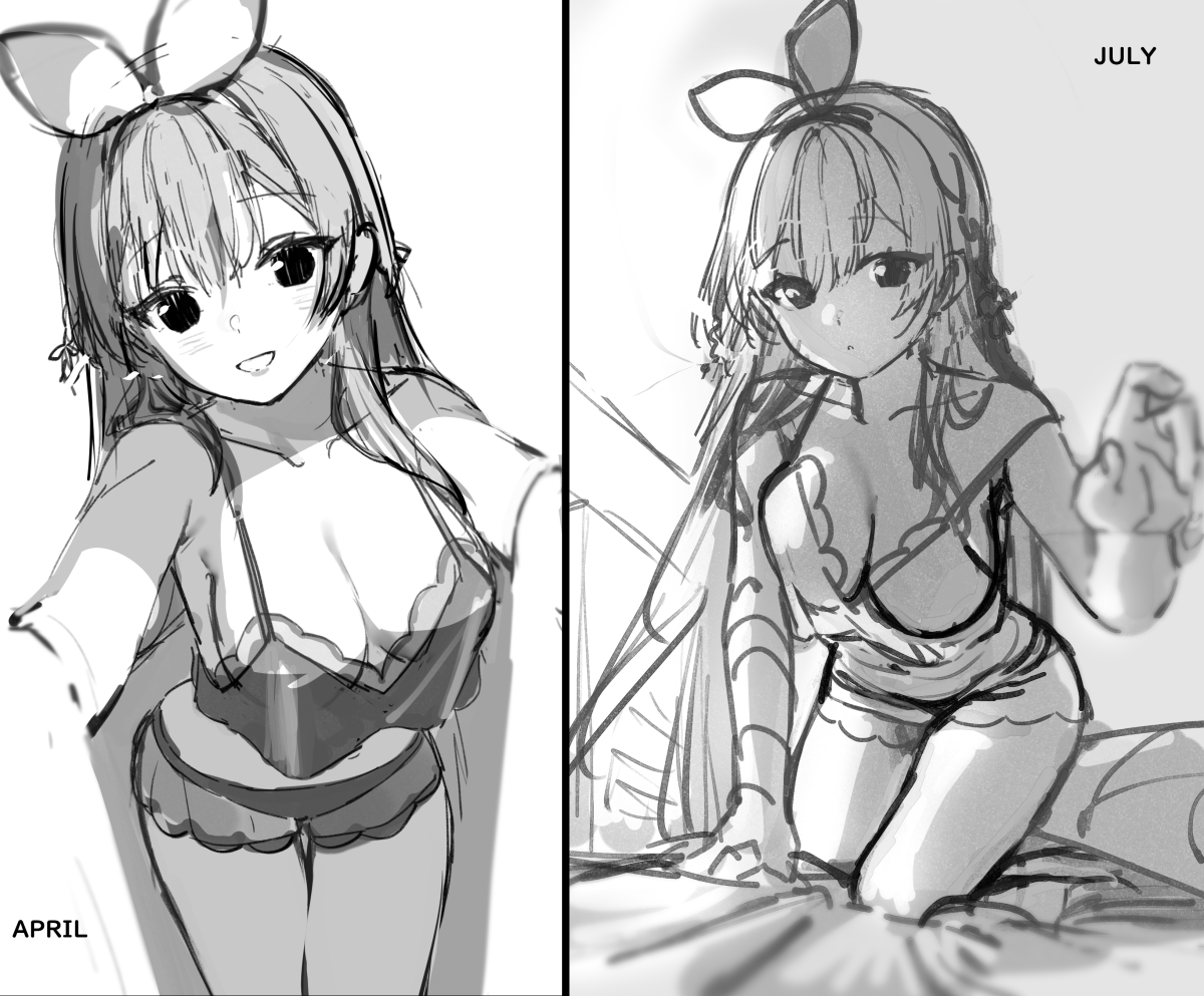 I upgraded the sketch from a few months ago~ 